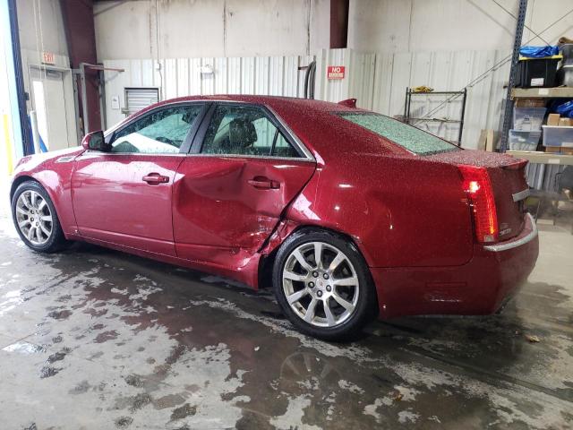 1G6DV57V490121017 - 2009 CADILLAC CTS HI FEATURE V6 BURGUNDY photo 2