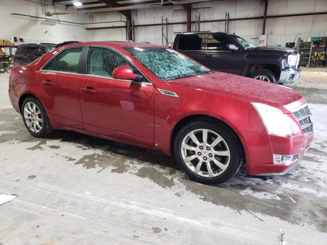 1G6DV57V490121017 - 2009 CADILLAC CTS HI FEATURE V6 BURGUNDY photo 4