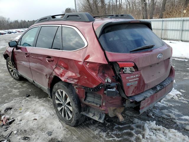 4S4BSANC6F3286774 - 2015 SUBARU OUTBACK 2. RED photo 2