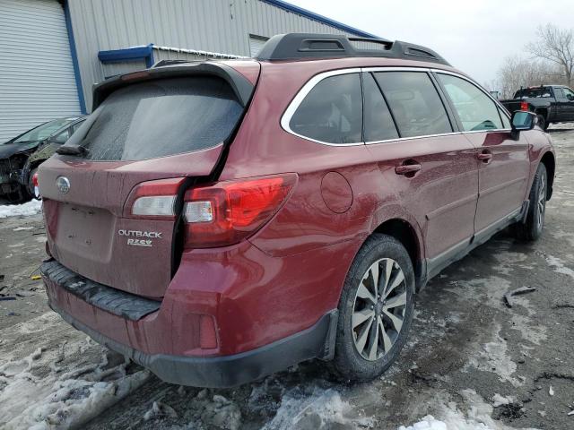 4S4BSANC6F3286774 - 2015 SUBARU OUTBACK 2. RED photo 3