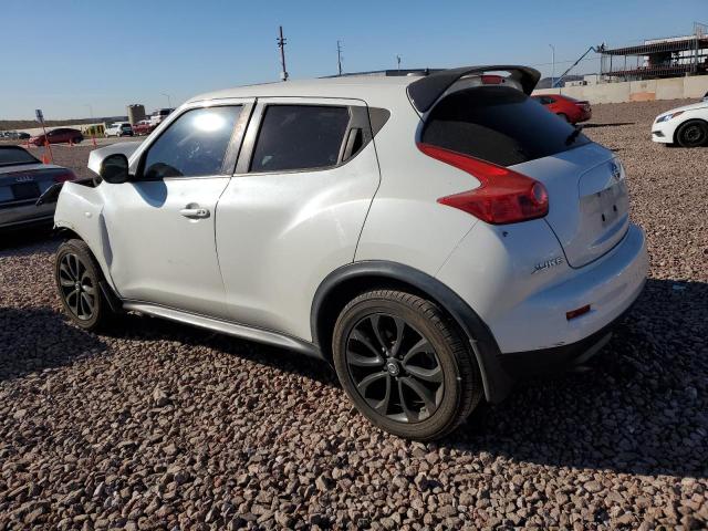 JN8AF5MVXDT214671 - 2013 NISSAN JUKE S WHITE photo 2