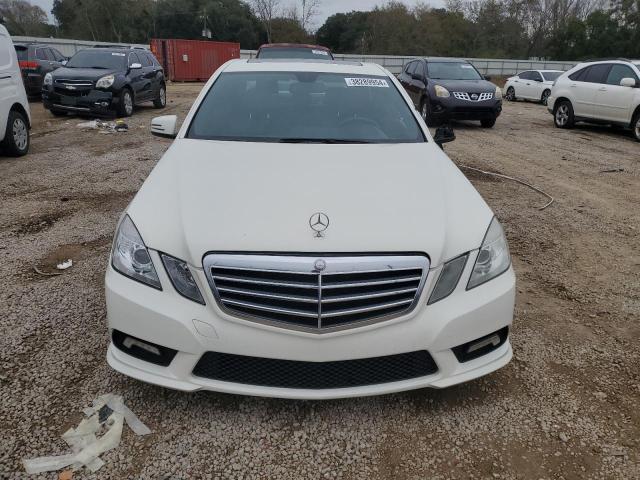 WDDHF5GB8BA271641 - 2011 MERCEDES-BENZ E 350 WHITE photo 5