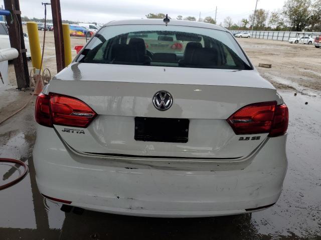 3VWDP7AJ5DM428692 - 2013 VOLKSWAGEN JETTA SE WHITE photo 6