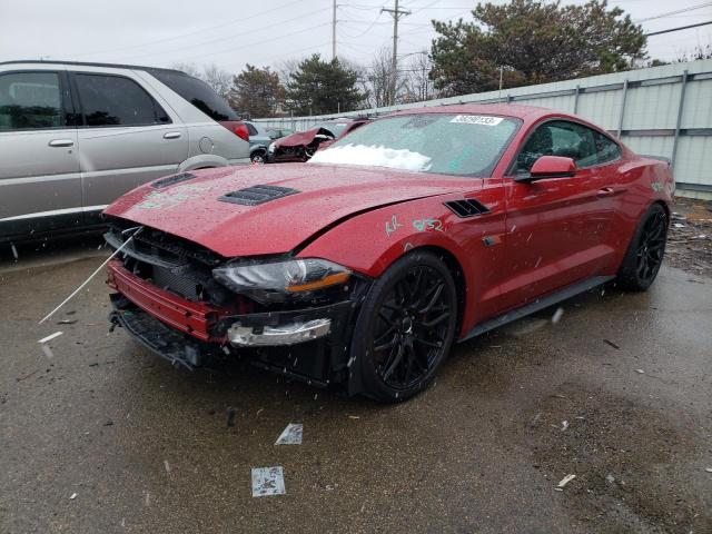 1FA6P8CF5N5133776 - 2022 FORD MUSTANG GT RED photo 1