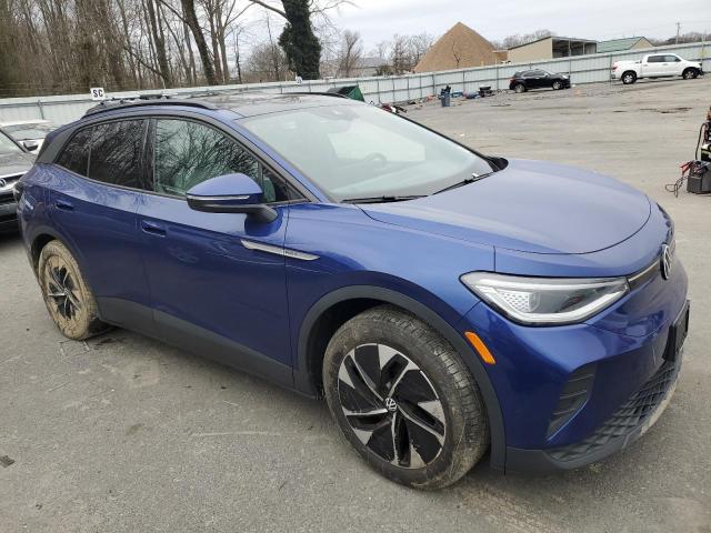 WVGTMPE2XMP032533 - 2021 VOLKSWAGEN ID.4 PRO S ლურჯი ფოტო 4