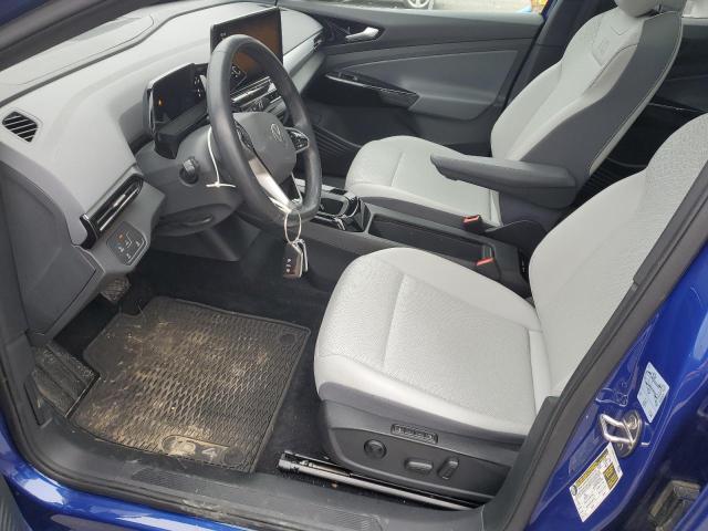 WVGTMPE2XMP032533 - 2021 VOLKSWAGEN ID.4 PRO S ლურჯი ფოტო 7