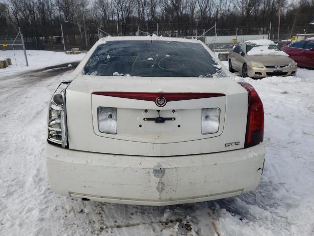 1G6DM57TX60212662 - 2006 CADILLAC CTS WHITE photo 6