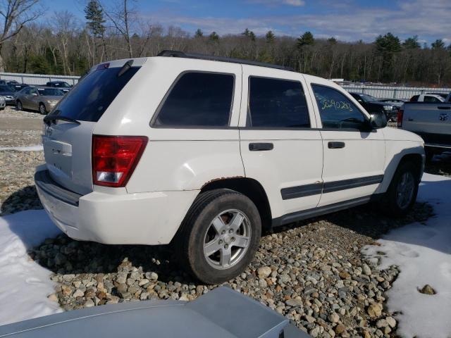 1J4HR48N66C217411 - 2006 JEEP GRAND CHER LAREDO WHITE photo 3