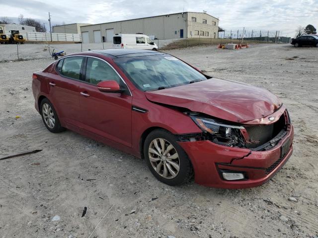 5XXGN4A73EG311480 - 2014 KIA OPTIMA EX RED photo 4