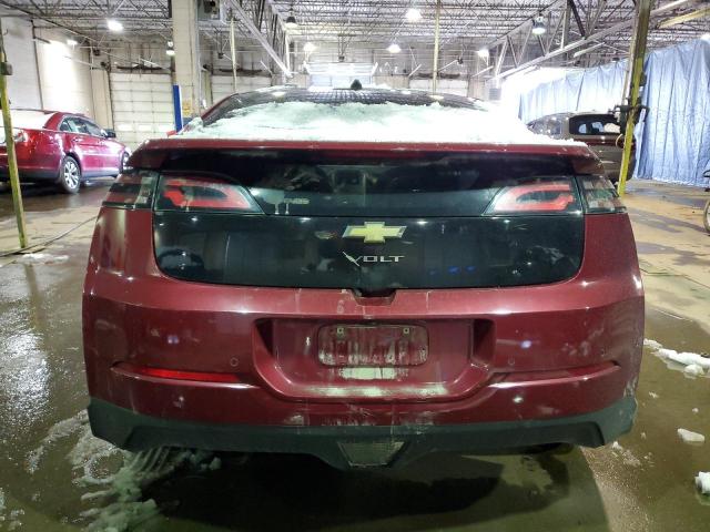 1G1RD6E40CU113575 - 2012 CHEVROLET VOLT RED photo 6