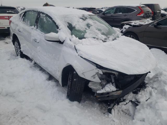 3N1AB7AP3KY336028 - 2019 NISSAN SENTRA S WHITE photo 4