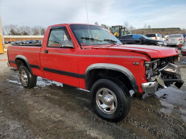 1B7GG26X2SS148670 - 1995 DODGE DAKOTA RED photo 4