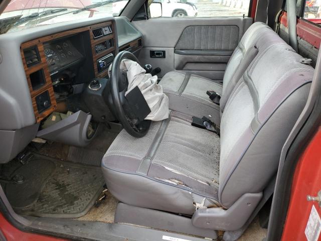 1B7GG26X2SS148670 - 1995 DODGE DAKOTA RED photo 7