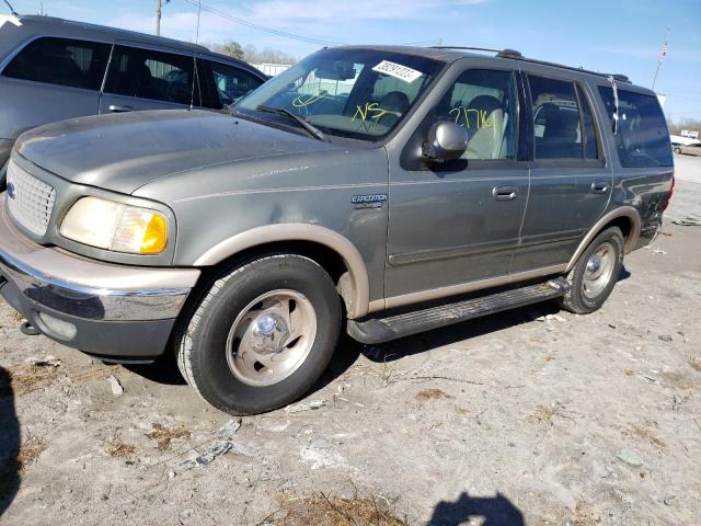 1FMPU18L5XLC26885 - 1999 FORD EXPEDITION GREEN photo 1