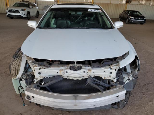 19UUA8F50CA022127 - 2012 ACURA TL WHITE photo 5