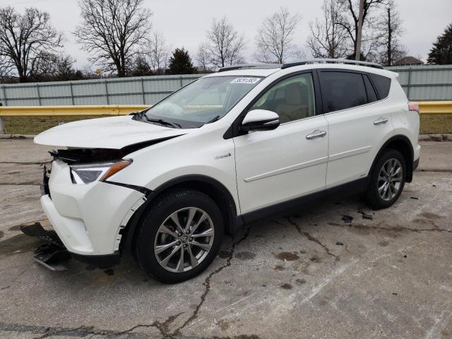 JTMDJREV4HD082066 - 2017 TOYOTA RAV4 HV LIMITED WHITE photo 1