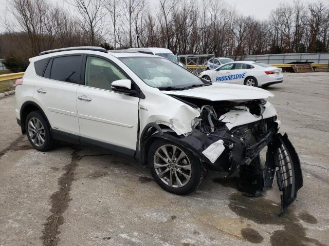 JTMDJREV4HD082066 - 2017 TOYOTA RAV4 HV LIMITED WHITE photo 4