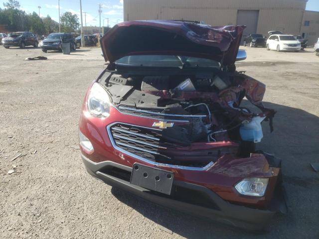 2GNALDEK4H1567431 - 2017 CHEVROLET EQUINOX PREMIER BURGUNDY photo 5