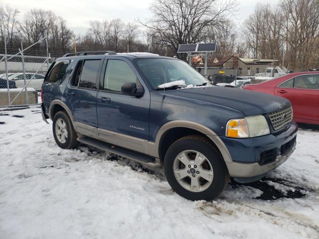 1FMDU74W64UA36475 - 2004 FORD EXPLORER EDDIE BAUER BLUE photo 4