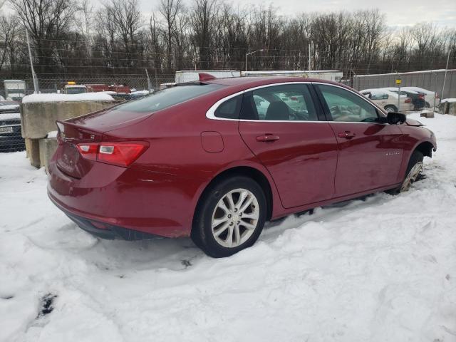 1G1ZD5ST2JF140266 - 2018 CHEVROLET MALIBU LT RED photo 3