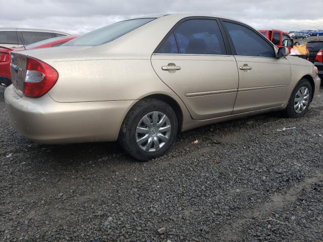 4T1BE32K02U036109 - 2002 TOYOTA CAMRY LE GOLD photo 3