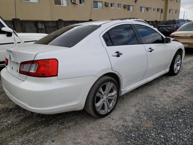 4A32B2FF3AE008976 - 2010 MITSUBISHI GALANT FE WHITE photo 3