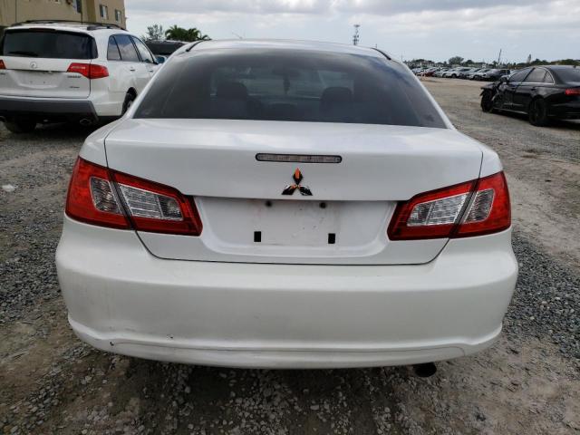 4A32B2FF3AE008976 - 2010 MITSUBISHI GALANT FE WHITE photo 6