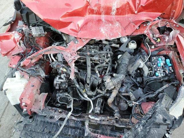 2T1BURHE6EC146515 - 2014 TOYOTA COROLLA L RED photo 11