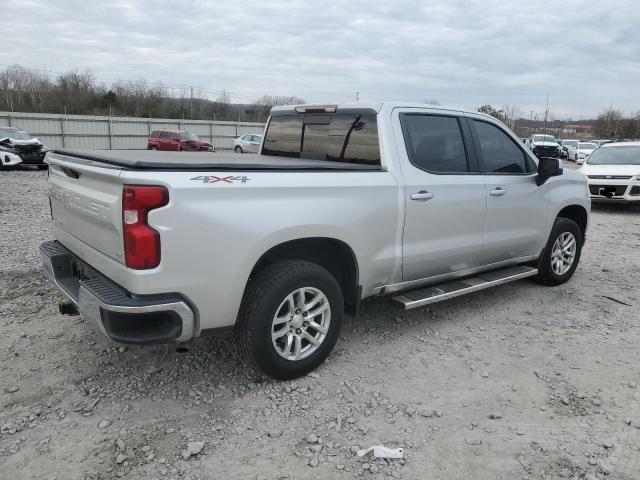 3GCUYDED9KG298415 - 2019 CHEVROLET SILVERADO K1500 LT GRAY photo 3