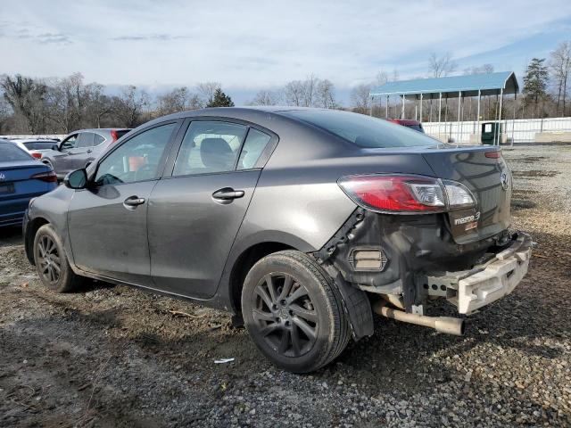 JM1BL1V70D1825404 - 2013 MAZDA 3 I GRAY photo 2