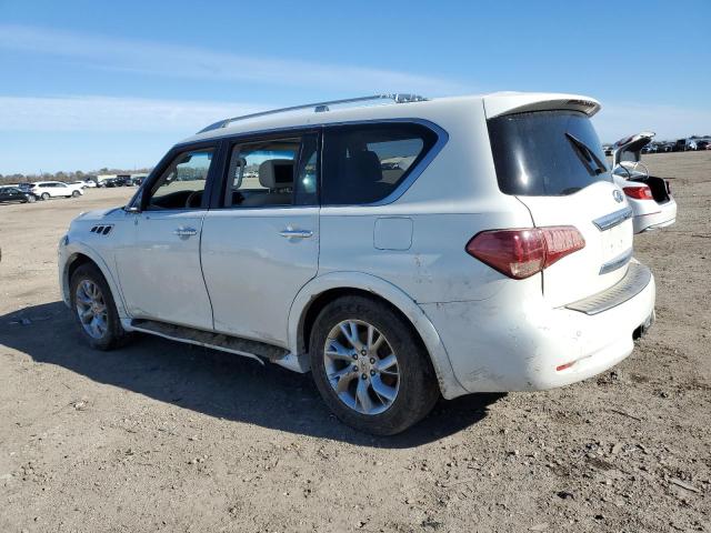 JN8AZ2NF3C9517400 - 2012 INFINITI QX56 WHITE photo 2