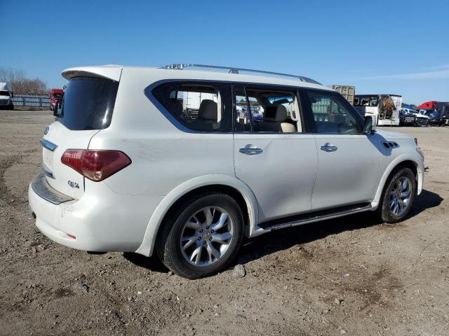 JN8AZ2NF3C9517400 - 2012 INFINITI QX56 WHITE photo 3