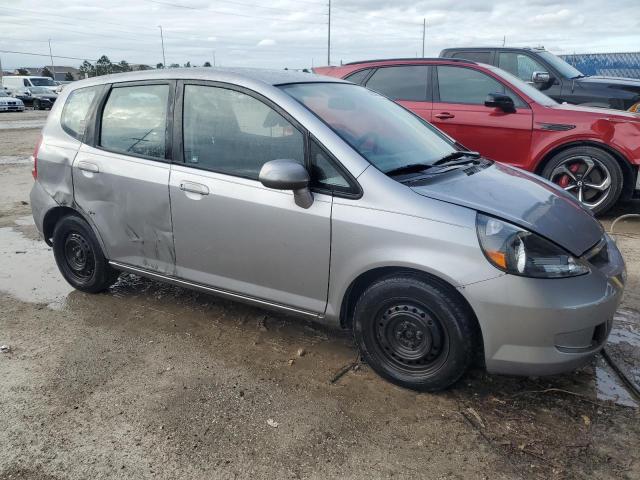 JHMGD38428S031728 - 2008 HONDA FIT GRAY photo 4