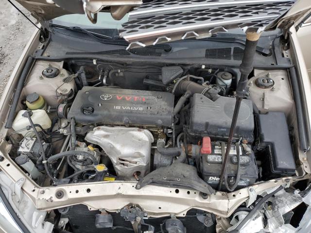 4T1BE32K52U600627 - 2002 TOYOTA CAMRY LE GOLD photo 11