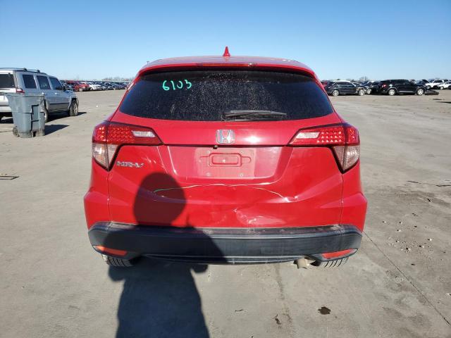 3CZRU5H58GM747596 - 2016 HONDA HR-V EX RED photo 6