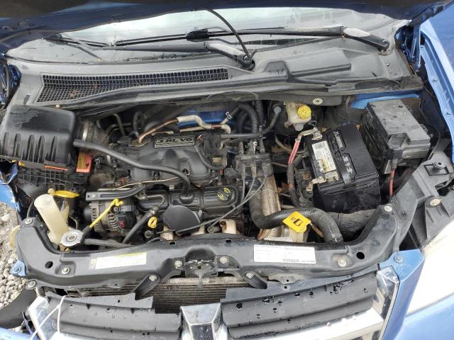 2D8HN54P08R673608 - 2008 DODGE GRAND CARA SXT BLUE photo 11