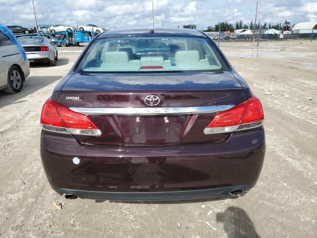 4T1BK3DB6CU452950 - 2012 TOYOTA AVALON BASE BURGUNDY photo 6