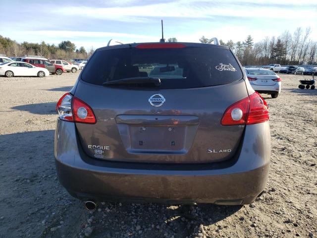 JN8AS58V69W175296 - 2009 NISSAN ROGUE S BROWN photo 6