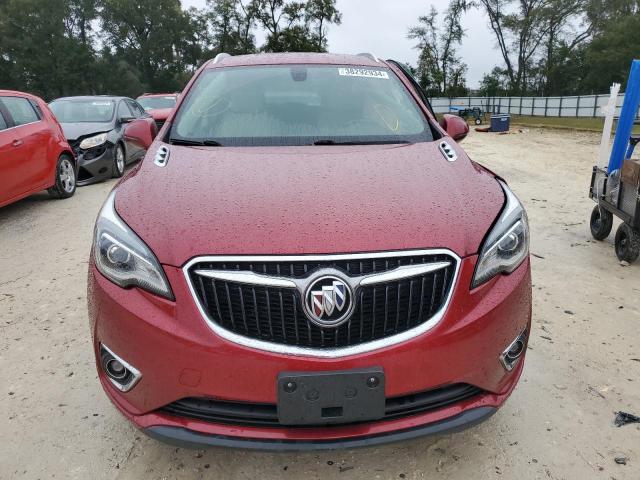 LRBFXCSAXKD022563 - 2019 BUICK ENVISION ESSENCE RED photo 5