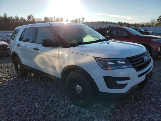 1FM5K8AR3KGA16386 - 2019 FORD EXPLORER POLICE INTERCEPTOR 白色 照片 4
