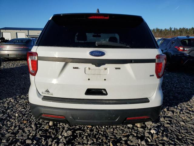 1FM5K8AR3KGA16386 - 2019 FORD EXPLORER POLICE INTERCEPTOR 白色 照片 6