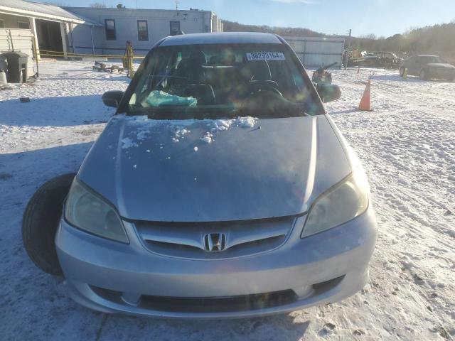 2HGES16475H532852 - 2005 HONDA CIVIC DX SILVER photo 5