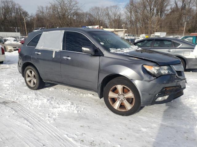 2HNYD2H69BH512408 - 2011 ACURA MDX TECHNOLOGY GRAY photo 4