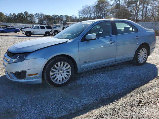 3FADP0L39AR181643 - 2010 FORD FUSION HYBRID TURQUOISE photo 1