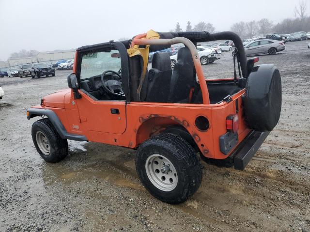 1J4FA29S76P718422 - 2006 JEEP WRANGLER / SE ORANGE photo 2