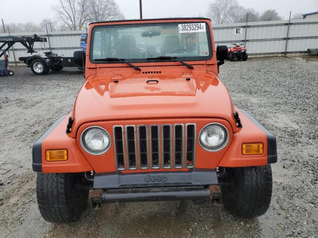 1J4FA29S76P718422 - 2006 JEEP WRANGLER / SE ORANGE photo 5