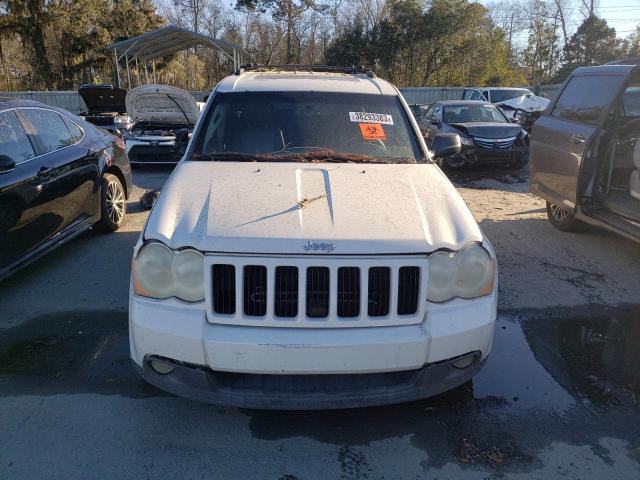 1J8GS48K98C235313 - 2008 JEEP GRAND CHER LAREDO WHITE photo 5