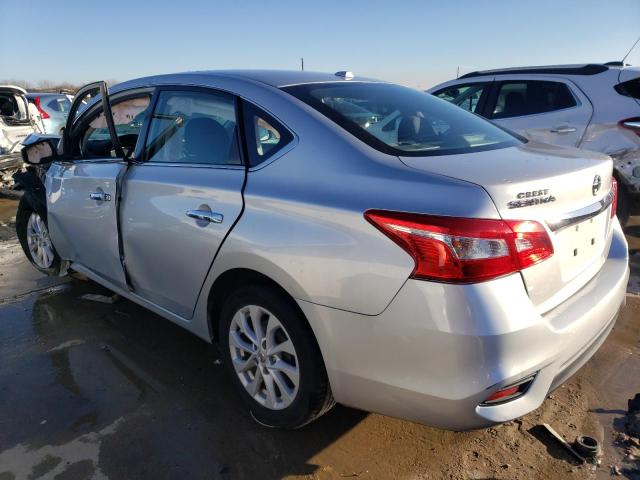 3N1AB7AP5JY244286 - 2018 NISSAN SENTRA S SILVER photo 2