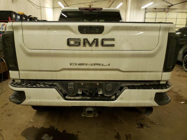 1GT49WEY7MF145810 - 2021 GMC SIERRA K3500 DENALI WHITE photo 6