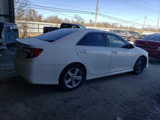 4T1BF1FK5EU782006 - 2014 TOYOTA CAMRY L WHITE photo 3